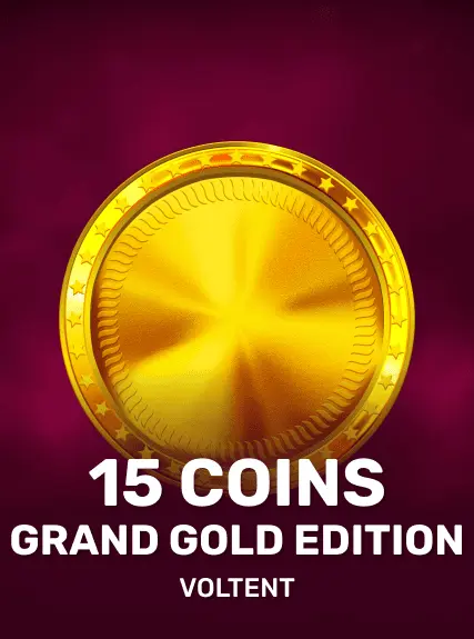 15 Coins Grand Gold Edition game tile